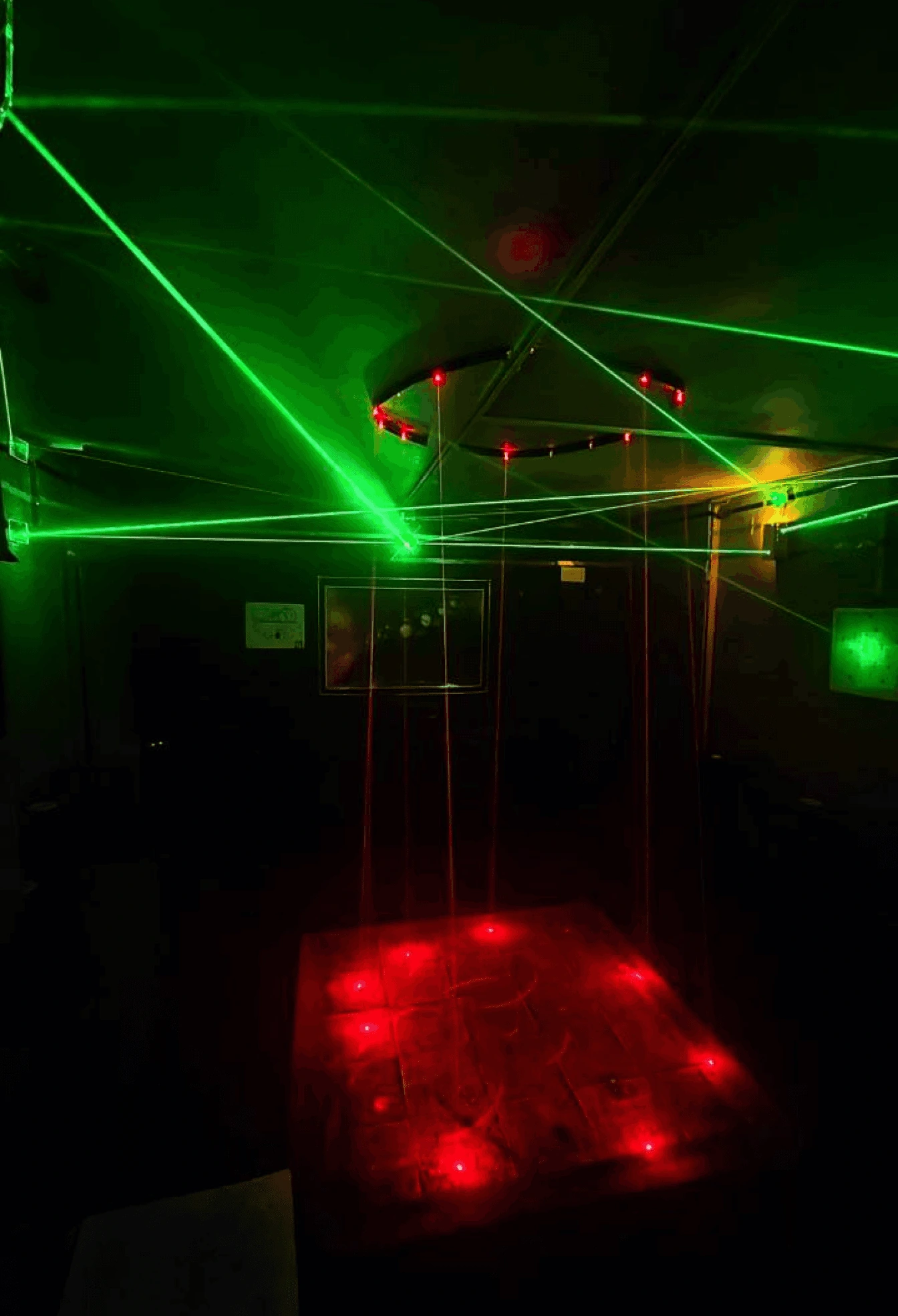 Physical challenge in the escape room